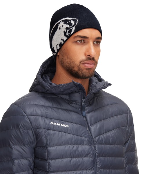 Mammut（マムート）の「トゥウィーク ビーニー / Tweak Beanie / ニットキャップ（ニットキャップ/ビーニー・メンズ・ネイビー/ブラック・ONE SIZE）」の4枚目の写真