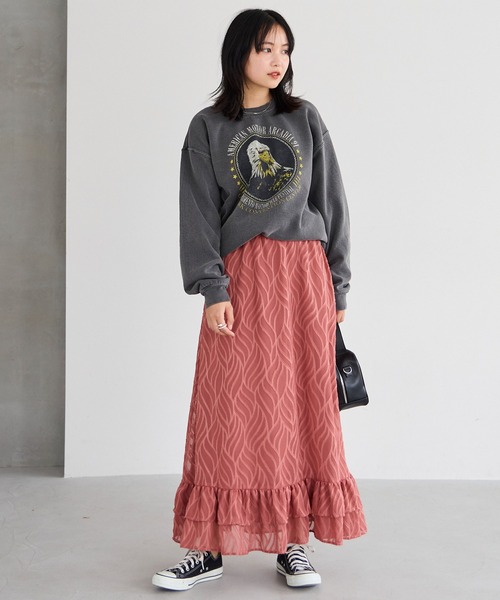 【美品】Anplegant　ジャガードスカート　フレアスカート　size L 000000014316-01-m.jpg?t=