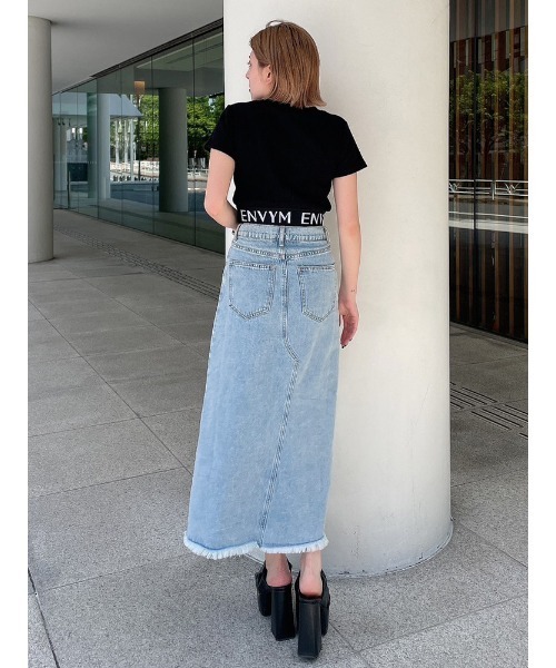 ENVYM（アンビー）の「ＥＮＶＹＭロゴＴｅｅ（Tシャツ/カットソー・レディース・ホワイト/グリーン/ブラック/その他・FREE）」の10枚目の写真