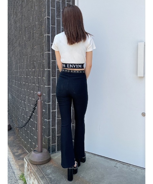 ENVYM（アンビー）の「ＥＮＶＹＭロゴＴｅｅ（Tシャツ/カットソー・レディース・ホワイト/グリーン/ブラック/その他・FREE）」の14枚目の写真