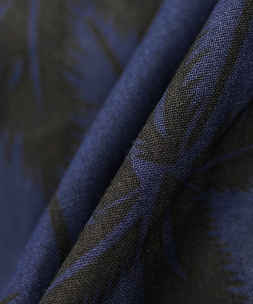 MinoriTY（マイノリティ）の「【MinoriTY】ボタニカル線描きデザイン浴衣 浴衣＋腰帯 花火セット 夏祭りセット 【2点セット】メンズ（浴衣・メンズ・ブラック/ネイビー・M/XL/L）」の12枚目の写真