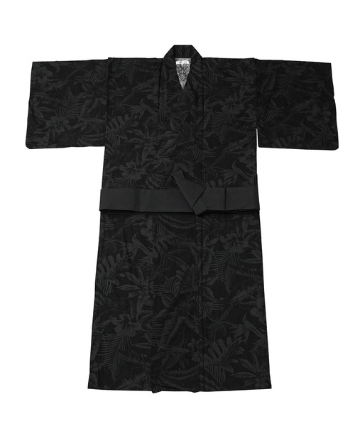 MinoriTY（マイノリティ）の「【MinoriTY】ボタニカル線描きデザイン浴衣 浴衣＋腰帯 花火セット 夏祭りセット 【2点セット】メンズ（浴衣・メンズ・ブラック/ネイビー・M/XL/L）」の14枚目の写真