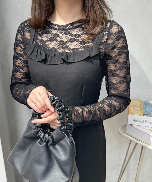 apres jour(アプレジュール)の「アソートハイネックインナー【ZOZOTOWN限定アイテム】(Tシャツ/カットソー・レディース・オフホワイト/ホワイト系その他/ブラック/アイボリー/ブルー系その他・X-LARGE/フリー)」の5枚目の写真