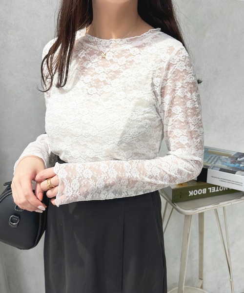 apres jour(アプレジュール)の「アソートハイネックインナー【ZOZOTOWN限定アイテム】(Tシャツ/カットソー・レディース・オフホワイト/ホワイト系その他/ブラック/アイボリー/ブルー系その他・X-LARGE/フリー)」の13枚目の写真
