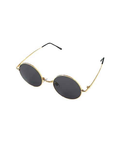 MinoriTY（マイノリティ）の「【気分、上がる】ラウンド型メタルサングラス カラーサングラス 伊達メガネ メンズ ウィメンズ ユニセックス【MinoriTY】（サングラス・メンズ・ブラウン/ブルー/スモーク・FREE）」の16枚目の写真