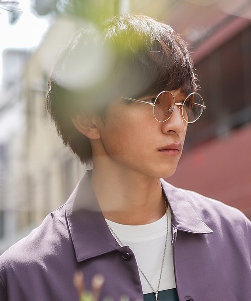 MinoriTY（マイノリティ）の「【気分、上がる】ラウンド型メタルサングラス カラーサングラス 伊達メガネ メンズ ウィメンズ ユニセックス【MinoriTY】（サングラス・メンズ・ブラウン/ブルー/スモーク・FREE）」の4枚目の写真