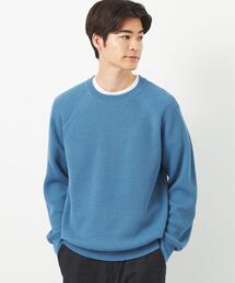 green label relaxing | カタアゼ ラグラン クルーネック ニット -ウォッシャブル-(ニット/セーター)