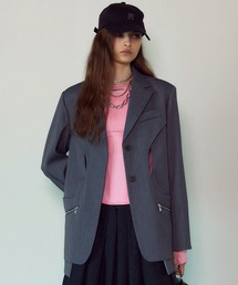 PRANK PROJECT | 【23AUTUMN予約商品】カットアウトナロージャケット / Cut-out Narrow Jacket(テーラードジャケット)