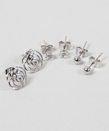 【6個セット】モチーフミニピアス