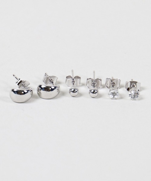 SPINNS（スピンズ）の「【6個セット】モチーフミニピアス（ピアス（両耳用）・レディース・B/A/C/D/E/G/F/J/I/H・ONESIZE）」の8枚目の写真