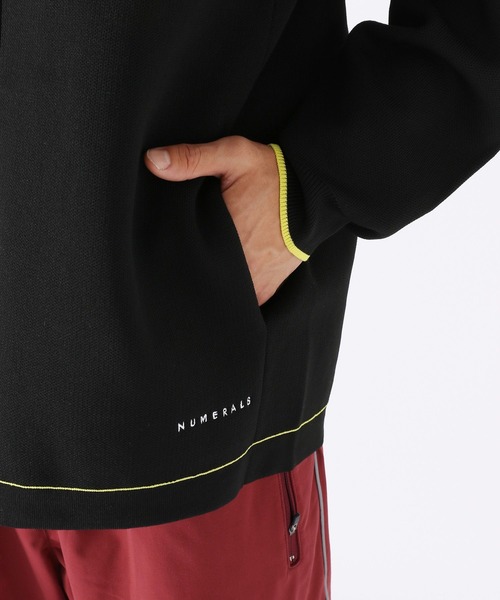 NUMERALS（ヌメラルズ）の「[NUMERALS]コンフォートニットカーデ（カーディガン/ボレロ・メンズ・ベージュ/ブラック・MEDIUM/LARGE）」の13枚目の写真