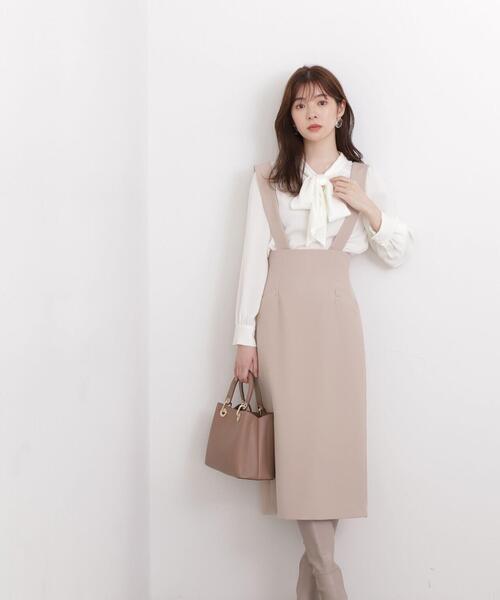 PROPORTION BODY DRESSING（プロポーションボディドレッシング）の「ビッグリボンブラウス / 1213210004（シャツ/ブラウス・レディース・ホワイト系その他/ブラウン/ブラック・MEDIUM/SMALL）」の18枚目の写真
