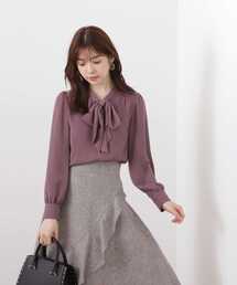PROPORTION BODY DRESSING | ビッグリボンブラウス / 1213210004(シャツ/ブラウス)