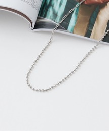 Chez toi | チェーン×ボール切替ネックレス(ネックレス)