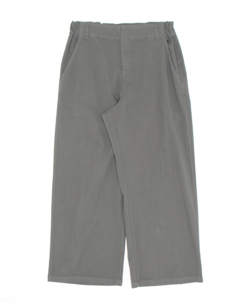 Plantation（プランテーション）の「(S)ストレッチカラーツイル / パンツ / (O)（その他パンツ・レディース・ライトグレー/オレンジ/グリーン/ダークグレー・S size/M size）」の3枚目の写真