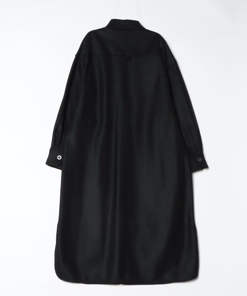 upperhights(アッパーハイツ)の「upper hights THE OFFICER DRESS(シャツワンピース・レディース・ブラック・1)」の7枚目の写真
