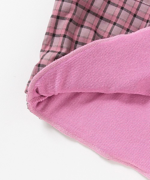 by LOVEiT(バイラビット)の「チェックレイヤード風ワンピース(ワンピース・キッズ・ピンク/ネイビー/グレー・120cm/130cm/140cm/150cm/160cm)」の10枚目の写真