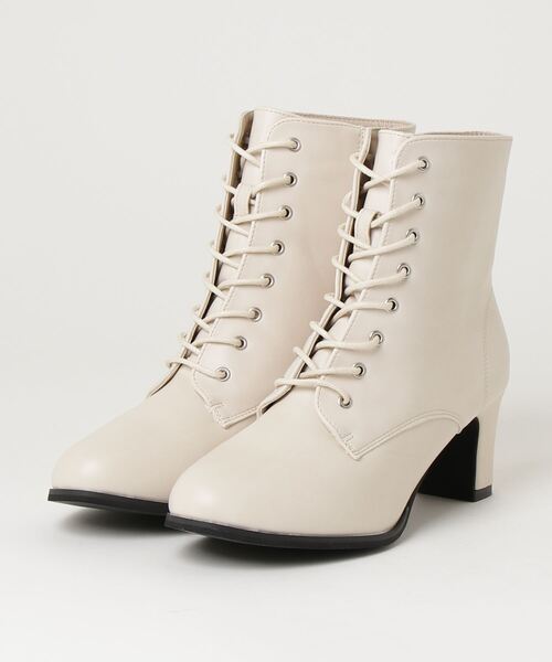 【セール】LibertyDoll ８ホール レースアップブーツ/袴ブーツ（ブーツ）｜LibertyDoll（リバティードール）