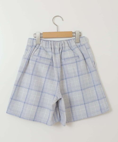a.v.v（アーヴェヴェ）の「[140-150]シャギーチェックショートパンツ（その他パンツ・キッズ・ブラック/ライトブルー・150/140）」の21枚目の写真