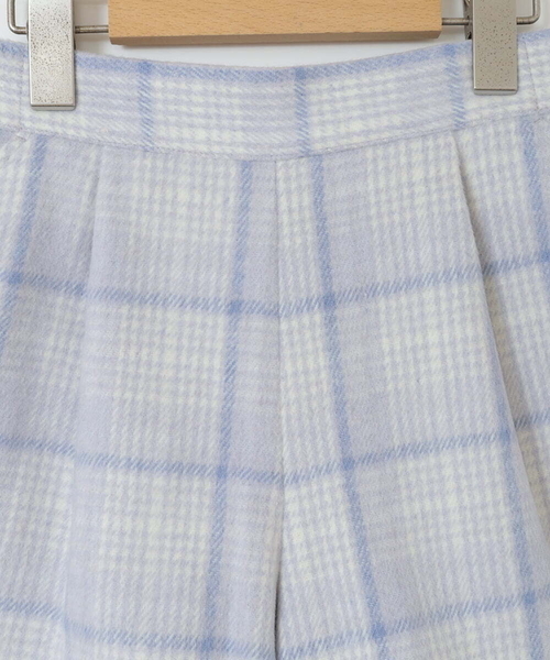 a.v.v（アーヴェヴェ）の「[140-150]シャギーチェックショートパンツ（その他パンツ・キッズ・ブラック/ライトブルー・150/140）」の22枚目の写真