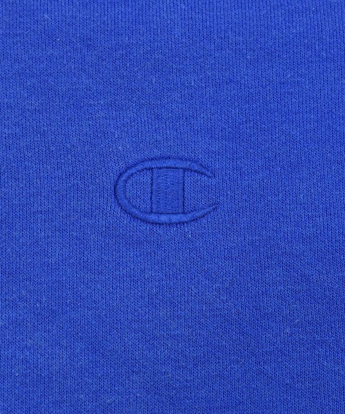 Champion(チャンピオン)の「【ヴィンテージ古着】Champion / チャンピオン ロゴ刺繍 スウェットパーカー(パーカー・メンズ・ブルー・MEDIUM)」の2枚目の写真