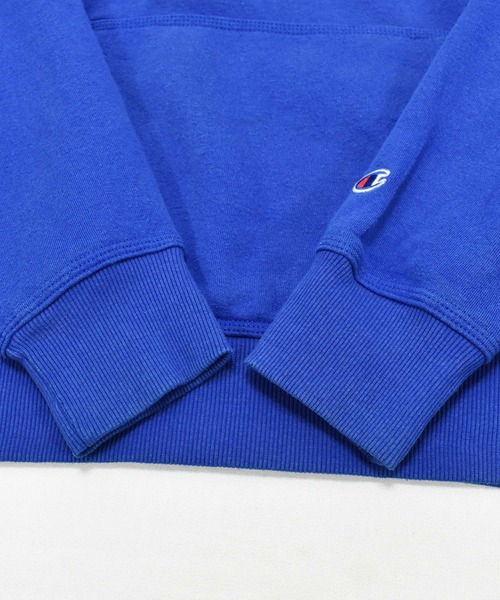 Champion(チャンピオン)の「【ヴィンテージ古着】Champion / チャンピオン ロゴ刺繍 スウェットパーカー(パーカー・メンズ・ブルー・MEDIUM)」の5枚目の写真