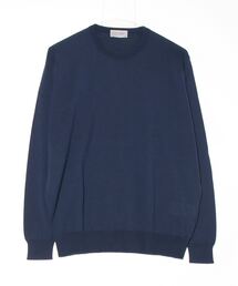 【JOHN SMEDLEY / SCANLAN 30ゲージ クルーネックニット】