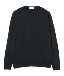 JOHN SMEDLEY / SCANLAN 30ゲージ クルーネックニット