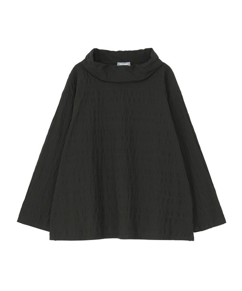 Plantation(プランテーション)の「シュリンクブロードボーダー/ブラウス / (O)(シャツ/ブラウス・レディース・ブラック/パープル/ホワイト・M size)」の13枚目の写真