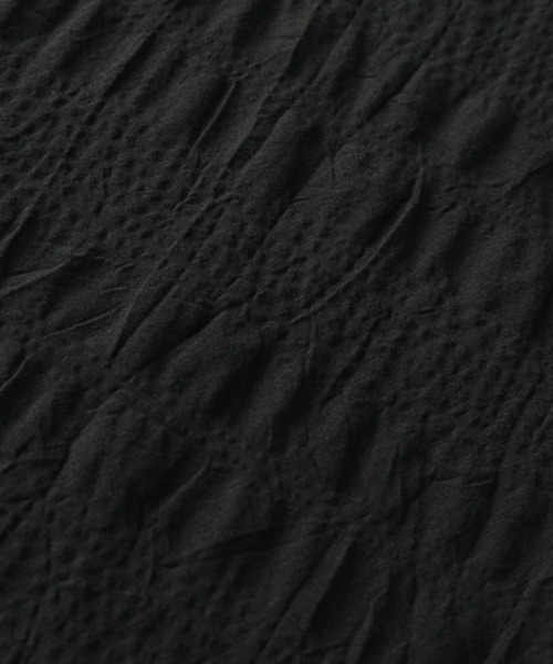 Plantation(プランテーション)の「シュリンクブロードボーダー/ブラウス / (O)(シャツ/ブラウス・レディース・ブラック/パープル/ホワイト・M size)」の15枚目の写真