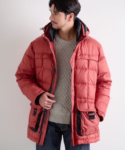 HALEINE]メンズダウンジャケット 防風 撥水 保温（ダウンジャケット