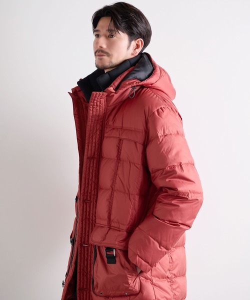 HALEINE]メンズダウンジャケット 防風 撥水 保温（ダウンジャケット