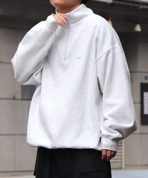 FedEx Ground 長袖ポロスウェット 黒・紫 茄子紺 鬼フェード USA製 grunge ボロスウェット 退色 グランジ
