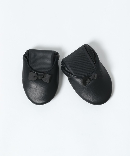 GLOBAL WORK(グローバルワーク)の「ポーチ付き折り畳みシューズ/977896(バレエシューズ・レディース・ブラック・SMALL/MEDIUM/LARGE)」の3枚目の写真