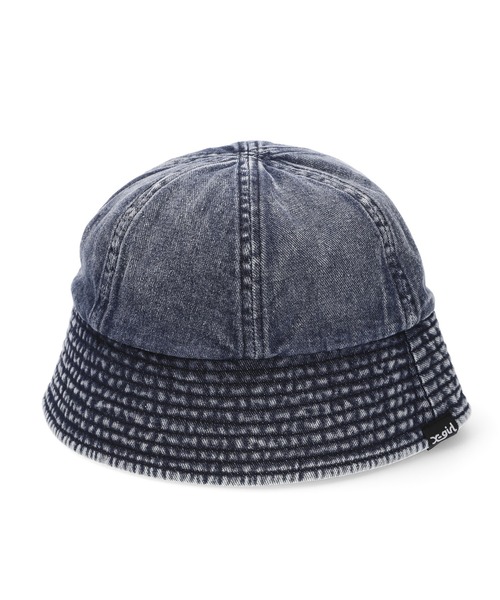 X-girl（エックスガール）の「SAILOR HAT（ハット・レディース・ホワイト/インディゴブルー/ブラック・ONE SIZE）」の4枚目の写真