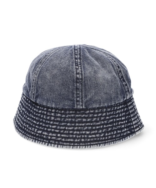 X-girl（エックスガール）の「SAILOR HAT（ハット・レディース・ホワイト/インディゴブルー/ブラック・ONE SIZE）」の6枚目の写真