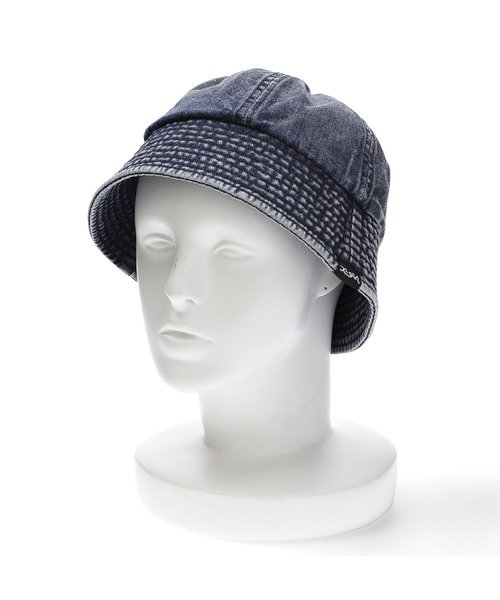 X-girl（エックスガール）の「SAILOR HAT（ハット・レディース・ホワイト/インディゴブルー/ブラック・ONE SIZE）」の9枚目の写真