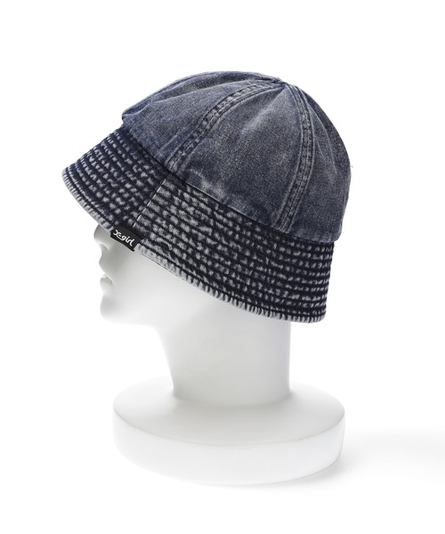 X-girl（エックスガール）の「SAILOR HAT（ハット・レディース・ホワイト/インディゴブルー/ブラック・ONE SIZE）」の11枚目の写真
