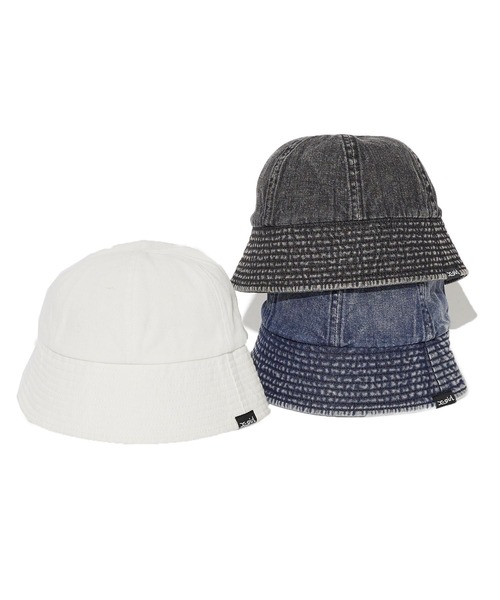 X-girl（エックスガール）の「SAILOR HAT（ハット・レディース・ホワイト/インディゴブルー/ブラック・ONE SIZE）」の13枚目の写真