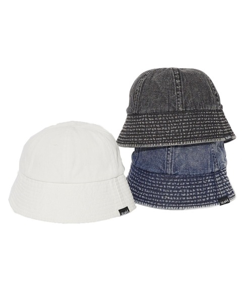 X-girl（エックスガール）の「SAILOR HAT（ハット・レディース・ホワイト/インディゴブルー/ブラック・ONE SIZE）」の14枚目の写真