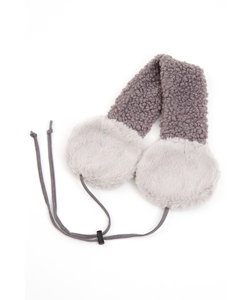 an meets zakka ファー×ボアコンビイヤーマフ（イヤーマフ）｜an meets