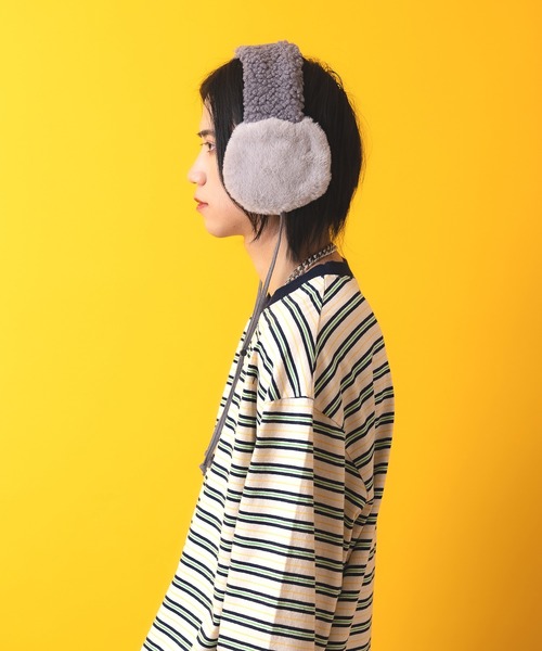 an meets zakka ファー×ボアコンビイヤーマフ（イヤーマフ）｜an meets