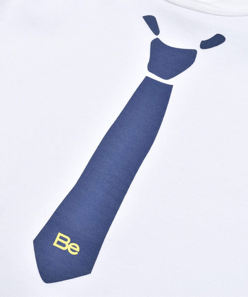 BeBe（ベベ）の「ネクタイプリントTシャツ+ボーダーパンツセット(80~90cm)（セットアップ・キッズ・ブルー系その他2/ブルー系その他・90cm/80ｃｍ）」の6枚目の写真