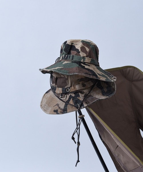 RRL サファリハット JUNGLECLOTH BOONIE HAT Sサイズ（サファリ