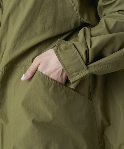 PUAL CE CIN（ピュアルセシン）の「【WEB限定】撥水ナイロンマウンテンパーカー（マウンテンパーカー・レディース・ブラック/カーキ・FREE）」の21枚目の写真
