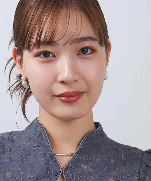 Kana(カナ)の「3連 パール ピアス スタッド ピアス パーティー 結婚式 お呼ばれ オケージョン(ピアス(両耳用)・レディース・シルバー/ゴールド・フリー)」の6枚目の写真