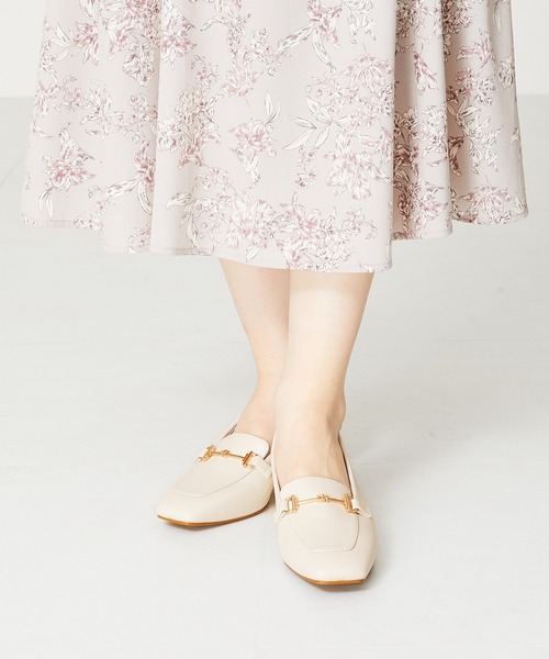 WA ORiental TRaffic（ダブルエーオリエンタルトラフィック）の「メタリックラインビットヒールローファー 42101（ローファー・レディース・ブラック/ホワイト/ブルー/キャメル・35/43/34/38/36/42/40/33/37/39/41）」の14枚目の写真