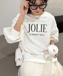 【WEB限定】2サイズ展開/ロゴ刺繍オーバーサイズスウェット