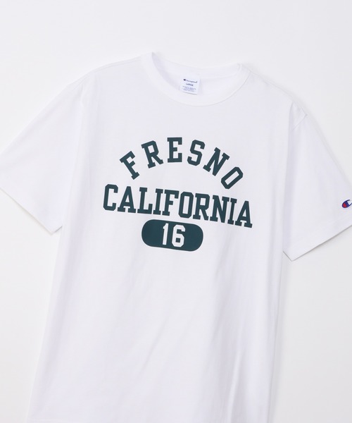 Champion(チャンピオン)の「【Champion/チャンピオン】メンズ ベーシック ショートスリーブTシャツ(Tシャツ/カットソー・メンズ・レッド系その他6/ブラック/ホワイト×レッド/ホワイト×グリーン/グレー/ベージュ/ネイビー/ブルー系その他・SMALL/X-LARGE/LARGE/MEDIUM)」の13枚目の写真