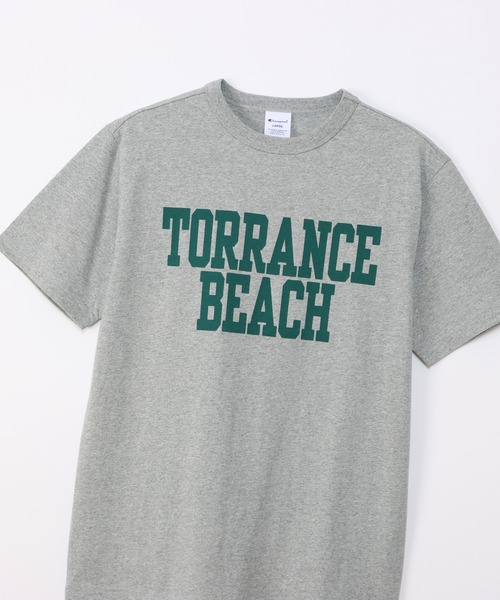 Champion(チャンピオン)の「【Champion/チャンピオン】メンズ ベーシック ショートスリーブTシャツ(Tシャツ/カットソー・メンズ・レッド系その他6/ブラック/ホワイト×レッド/ホワイト×グリーン/グレー/ベージュ/ネイビー/ブルー系その他・SMALL/X-LARGE/LARGE/MEDIUM)」の19枚目の写真